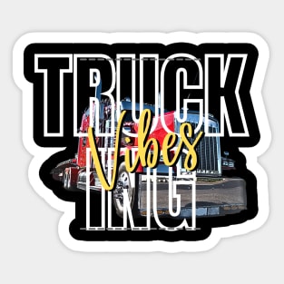 Trucking Vibes Sticker